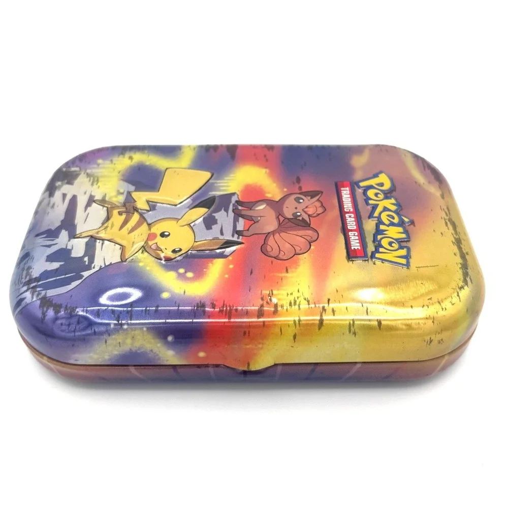 Pokemon TCG Kanto Power Mini Tin C20 Pikachu Vulpix Ed. Galar Pals EMPTY Case